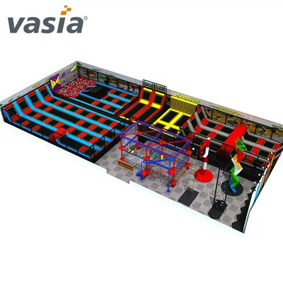 Trampolínový park s vysokou nadmořskou výškou