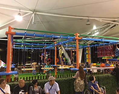 Lanový kurz na Filipínách